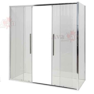 Душевой уголок AvaCan FC2 190-210 + SC90 хром